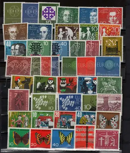 BRD - Lot postfrisch Anfangsjahre (Foto!) (3)
