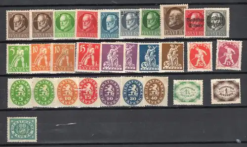 Altdeutschland - Bayern,  B-Ware