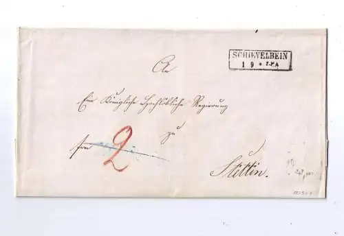 Altdeutschland Preußen / Ra2 SCHIEVELBEIN (Feuser 3139-4)