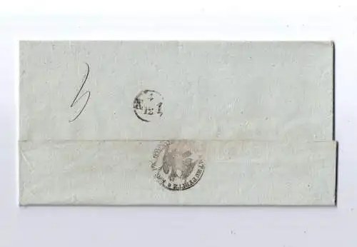 Vorphila Preußen L2 PYRITZ 3.Dez. / Wasserzeichen "HOHENKRUG"