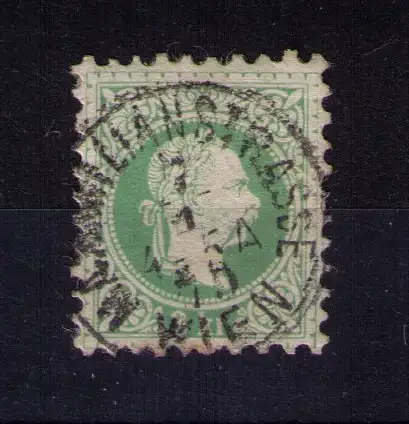 Briefmarke Österreich Ausgabe 1867  - Mi. Nr 36 / 3 Kreuzer / Stempel: WIEN-MAXIMILIANSTRASSE