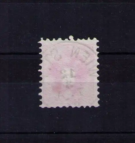 Briefmarke Österreich Ausgabe 1883  - Mi. Nr 46 / 5 Kreuzer / Stempel: WIEN-ST.P. von 1887