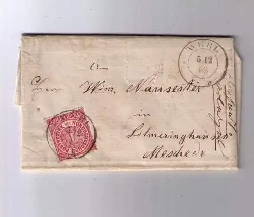 NDP 5.12.1868 / K2 WERL - Nachverwendung Pr3490 / Bestellung für mehrere Kunden - mit Anfahrtsskizze