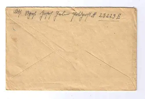 Feldpost Dez. 1944 - von FPN 23229 adressiert nach Hohenzell bei Ried (Oberdonau)