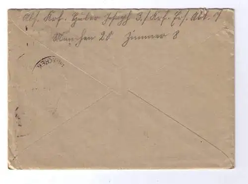 Feldpost 1941 - Brief aus München - adressiert nach Obertrennbach bei Gangkofen