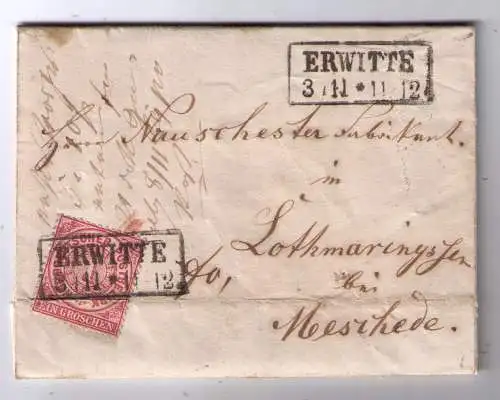 NDP 1869 / Ra2 ERWITTE / Nachverwendung Pr939 / mit Inhalt