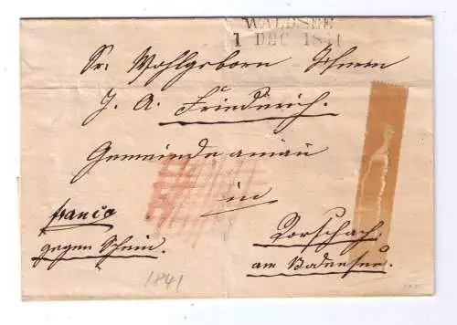 15 Vorphila-Belege Württemberg / Rayon – Fahrpost – Nebenstempel - Steigbügelstempel