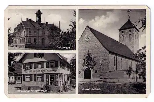 AK 1938 - ZUSENHOFEN - gelaufen nach Nancy Frankreich