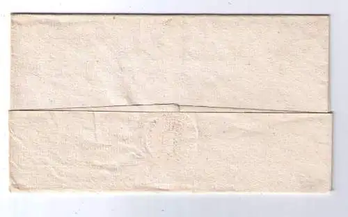 Vorphila  Württemberg ca. 1820 / roter Fahrpost-Stempel EHINGEN, gelaufen nach Gögglingen