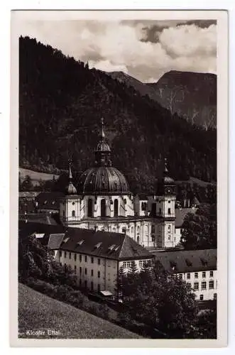 1941 - AK Kloster Ettal / gelaufen von Ettal an die FPN 07158