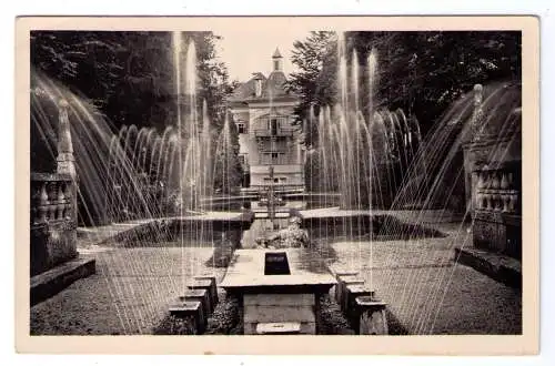 1941 - AK Wasserkünste Schloß Hellbrunn / versendet ab Morzg an FPN 16063