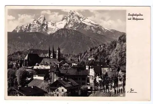 1942 - Feldpostkarte aus Berchtesgaden an FPN 32742 -> Brücken-Kolonne