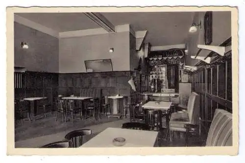 1942 AK Hotel Viktoria in Pleschen (Warthegau) / Polen - adressiert nach Cimmitschau in Sachsen