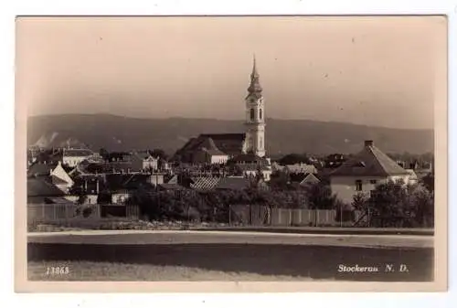 1940 - AK Stockerau / adressiert nach Leonding bei Linz (Oberdonau)