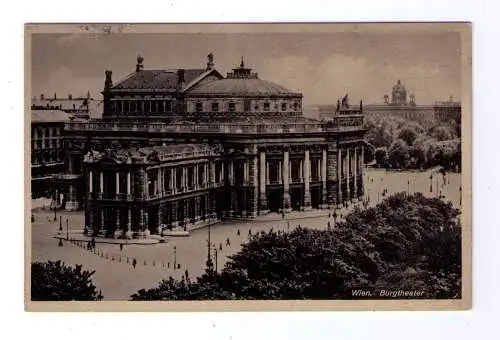 1941 Österreich Wien Burgtheater / adressiert nach Mürzzuschlag, Steiermark