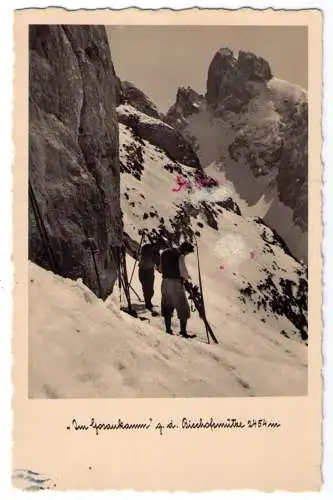 1942 - AK "Im Gosaukamm" (Bischofsmütze Dachsteinmassiv) - nach Braunfels an der Lahn
