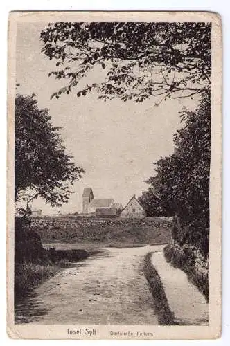1944 - AK Insel Sylt / aus dem Luftwaffenlazarett nach Hargelsberg bei Enns (OD)