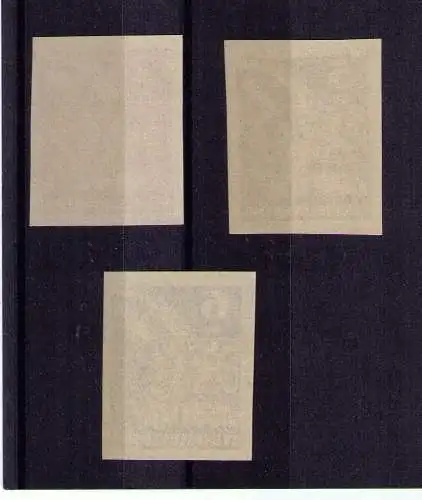 Tschechoslowakei 1945 - Mi. 408 - 410 / Freimarken Sowjetsoldat / **