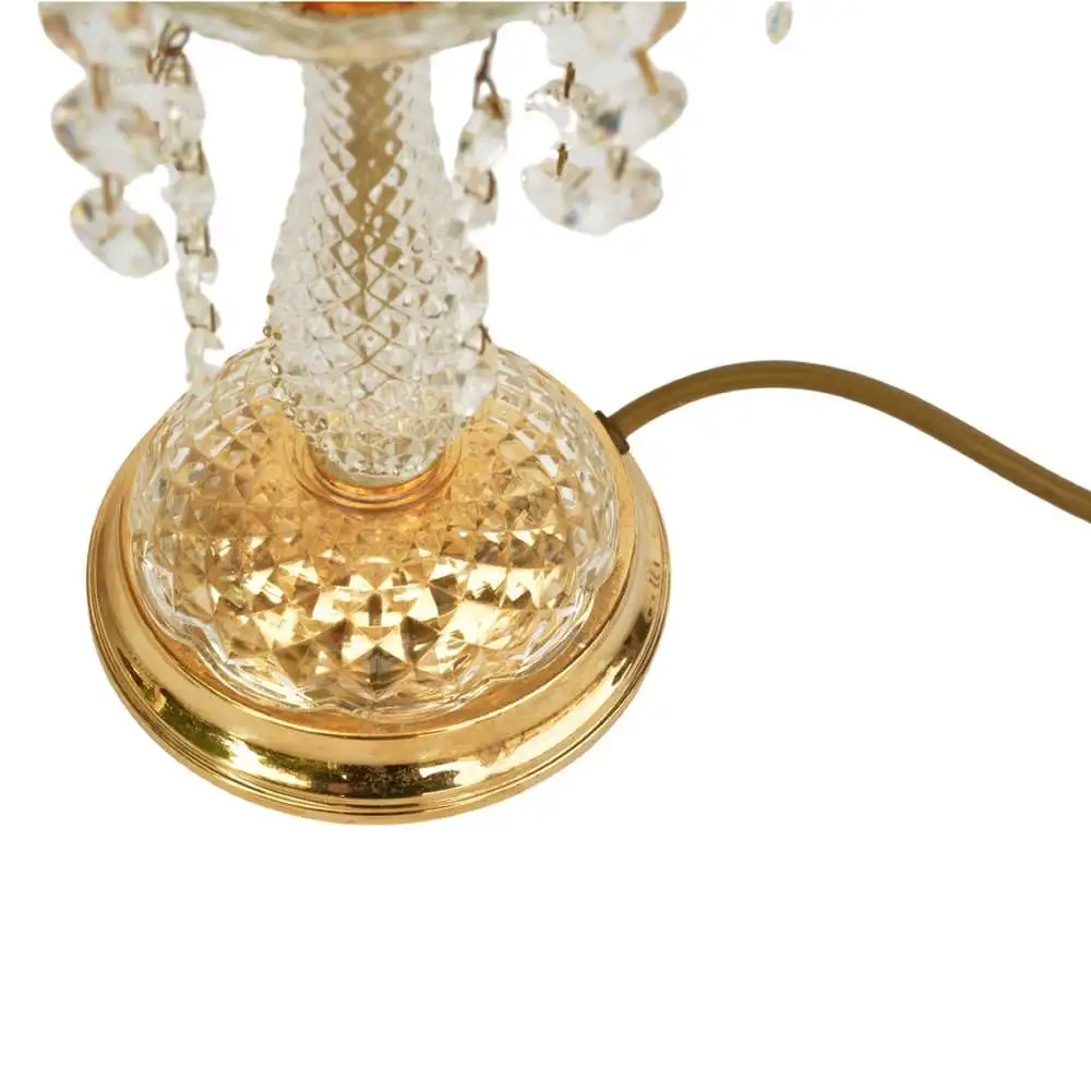 Tischlampe im Hollywood-Regency-Stil, Sölken Leuchten, Deutschland, 1980er Jahre. 2