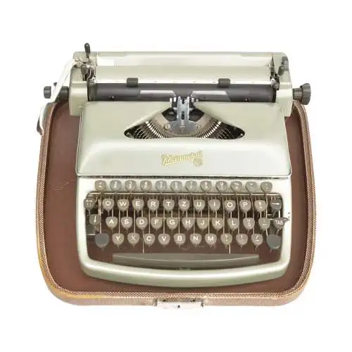Antike Schreibmaschine Rheinmetall Modell KsT, Deutschland 1950er Jahre.