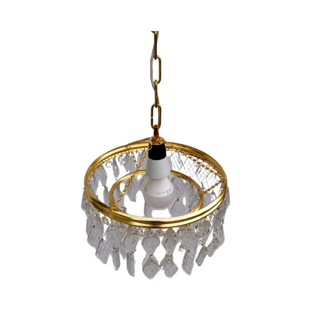 Kamenický Šenov Kristallleuchter, Tschechoslowakei, 1970er Jahre. 2