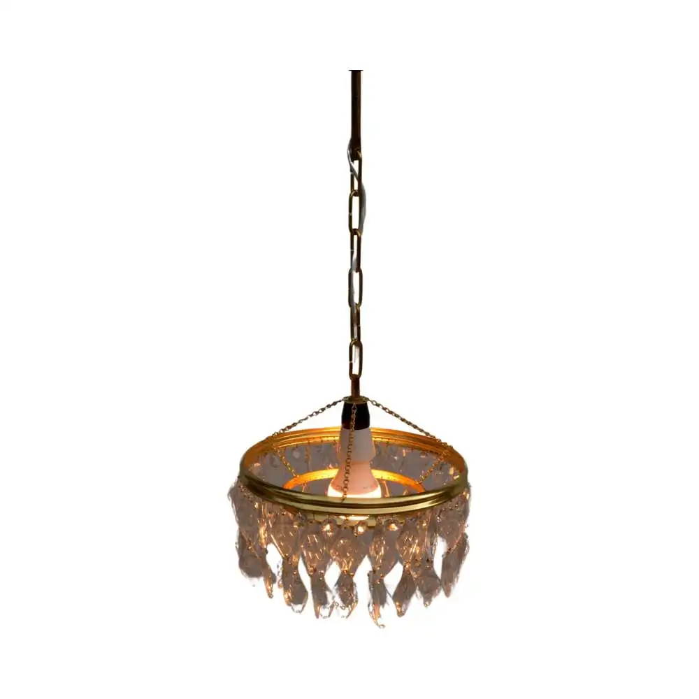 Kamenický Šenov Kristallleuchter, Tschechoslowakei, 1970er Jahre. 8