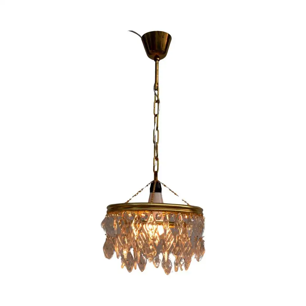 Kamenický Šenov Kristallleuchter, Tschechoslowakei, 1970er Jahre. 9