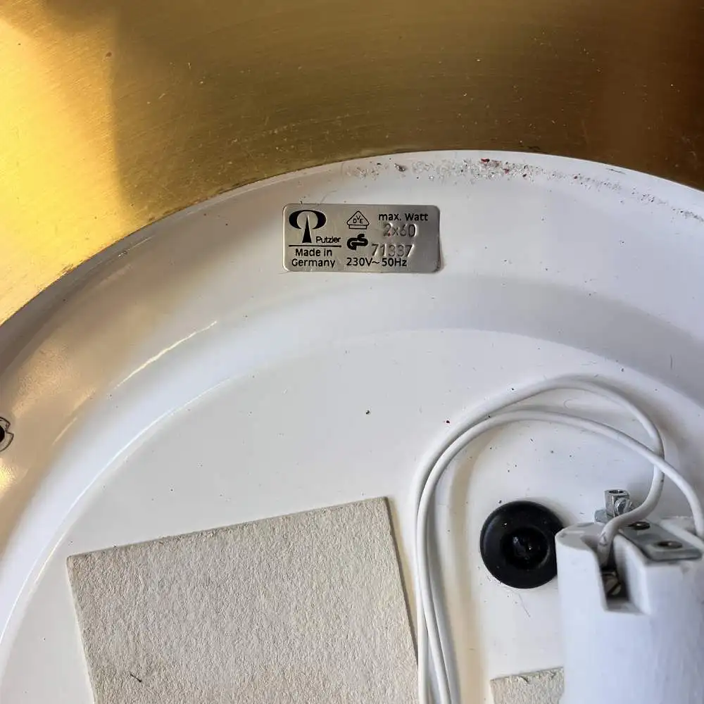 Große Wand- oder Deckenleuchte, Peill & Putzler, Deutschland 1970 8