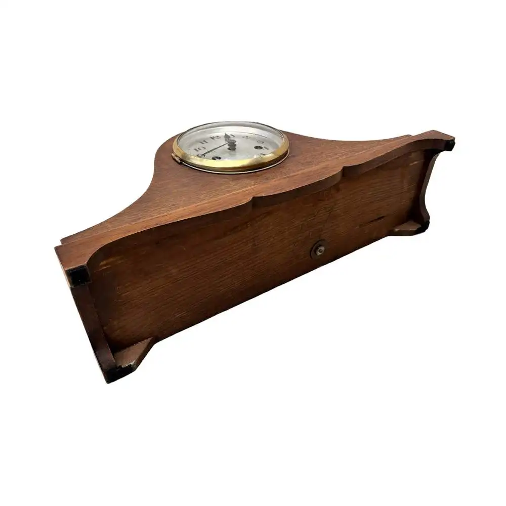 Kaminuhr im Art-Deco-Stil, Napoleons Hut, Deutschland, 1930er Jahre. 11