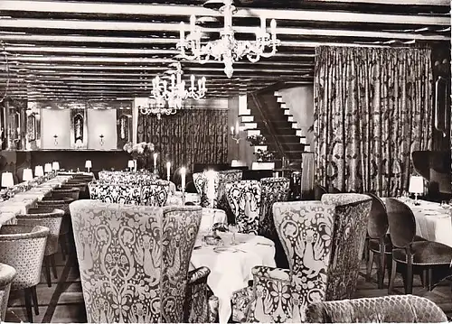 Speiserestaurant Humplmayr, DAS Lokal in München um 1960, innen