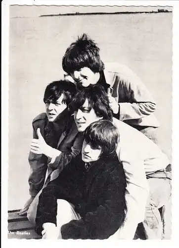 Sehr, sehr frühe Beatles-AK. Wohl 1963/64, nicht später!