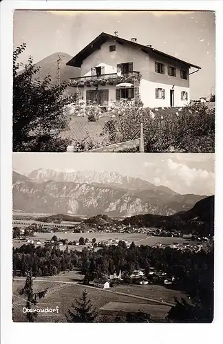 Oberaudorf, Foto-Karsten Einzelhaus-Foto, gelaufen 1960