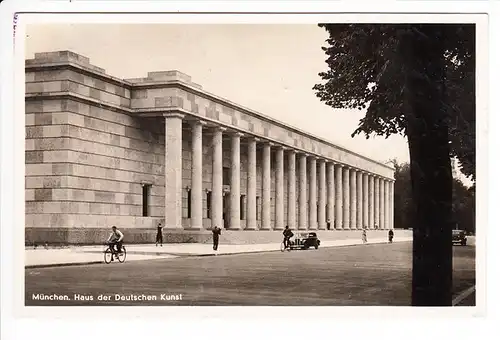 München, Haus der Deutschen Kunst, Photo-Hoffmann, recht seltener Haus-Ausstellungs-Stempel 1937