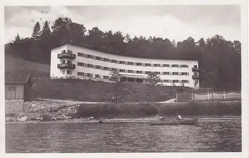 Kochel, Ferienheim oberhalb des Sees 1931, dann NSKK, dann Gewerkschaft, bewegte Geschichte