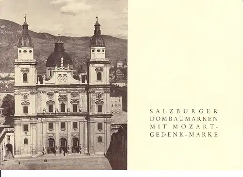 Salzburg, Mozartgedenkblatt, SST