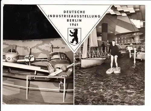 Dt. Industrie Ausstellung Berlin 1961, SST, kurz nach dem Mauerbau