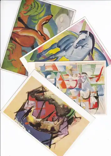 4er Zyklus Franz Marc