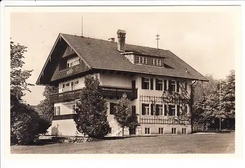 Zeppelin-Werke, Erholungsheim Wackersberg bei Tölz. Hier Jahrzente später auch 2. Wohnsitz Richard v. Weizäcker! Damals durchaus soziales Arbeitgeberdenken