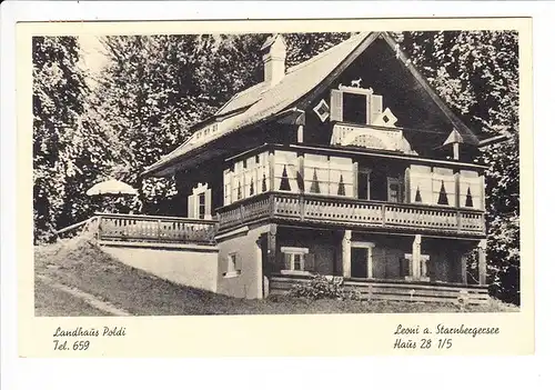 Leoni am Starnberger See, Landhaus Poldi 1938, gel. ab dortselbst, beste Erh.