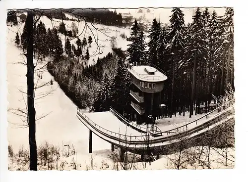 Klingenthal, Sprungschanze, gel. 1962, heute Matten-Sprungschanze, auch bei Schneemangel