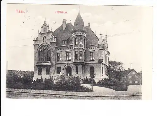Düsseldorf-Haan, Rathaus ab dortselbst 1910