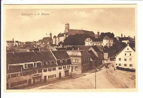 Bahnpost Neuoffingen - Ingolstadt, markante Verzähung 1921