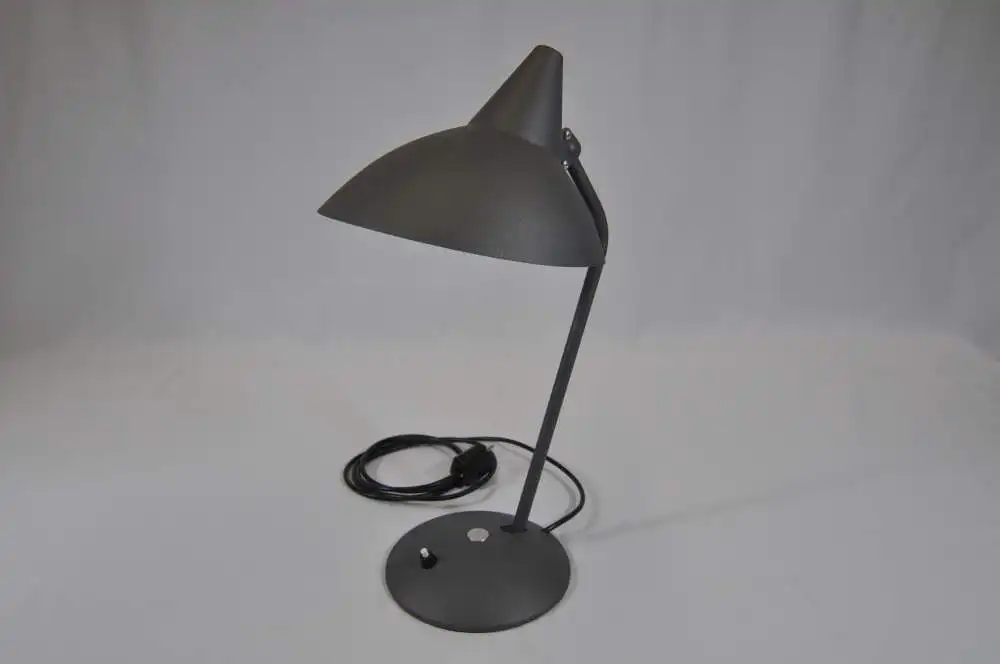 Schreibtischlampe Helo Leuchten Lampe vintage Tischlampe Tischleuchte Bürolampe Industrieleuchte Mid Century 1