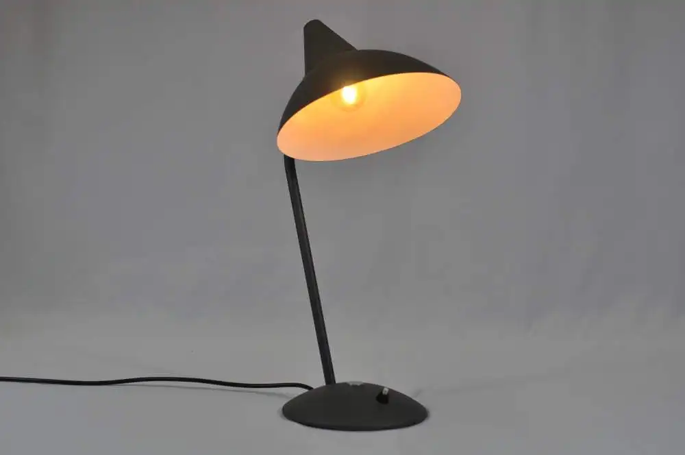 Schreibtischlampe Helo Leuchten Lampe vintage Tischlampe Tischleuchte Bürolampe Industrieleuchte Mid Century 3