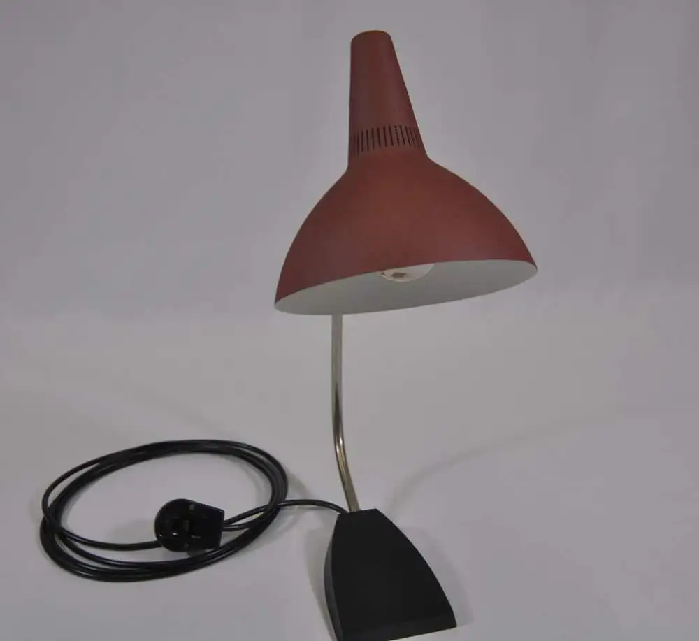 Kaiser (?) Gelenklampe Tischlampe Schreibtischlampe Leuchte Lampe 50er Werkstattlampe Midcentury 1