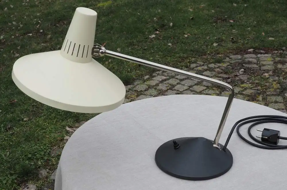 Tischleuchte 60er Jahre Hala Leuchte Lampe vintage Tischlampe Schreibtischlampe 5