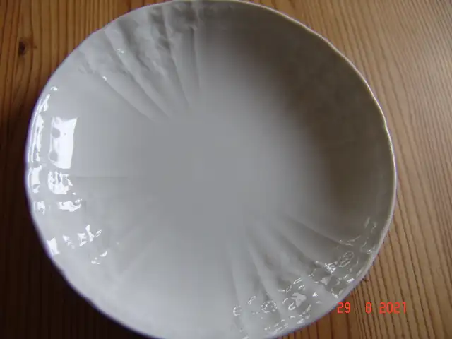 KPM Rocaille weiß Kaffeeservice 21 Teile Schleifstrich - NEUWERTIG 4