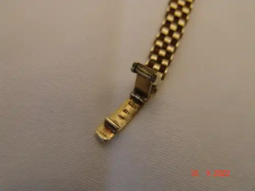 Silberta Damen Armbanduhr 585er / 14 Karat Gold massiv - 60erJahr