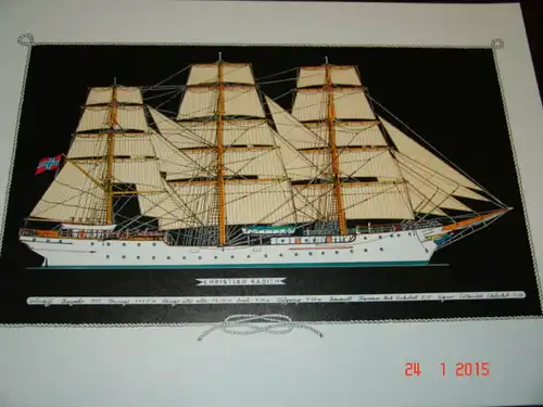 Windjammer - Segelschiffe - 1980 - 6 Motive v. H. Richter
