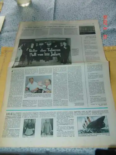 Jahrhundert Ausgabe - Kieler Nachrichten - 1900-1999 - komplett. 